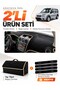 Ford Connect (2009-2012) Compatible Dashboard Cover + Tay Feather Luggage Bag + Sticker Set - Fo017