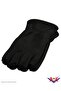 Unisex Black Winter Fleece 3-Piece Set Scarf Beanie Fingerless Cut Half Finger Gloves Warm Keeping Cold Weather Protector - 4