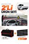 Kia Bongo (2004-2019) Compatible Torpedo Cover + Thai Feather Luggage Bag + Sticker Set - Ki001