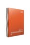 Fresco A4 Plastic Cover Spiral 72 Sheets 4 Squares + 60 Sheets 2 Line Notebook - 2
