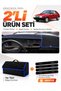 Skoda Favorit (1987-1995) Compatible Dashboard Cover + Tay Feather Luggage Bag + Sticker Set - Sk003