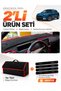 Citroen Cactus (2018-2020) Compatible Dashboard Cover + Thai Feather Trunk Bag + Sticker Set - Ci017