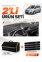 Opel Zafira B (2004-2011) Compatible Glove Box Cover + Tay Tüy Luggage Bag + Sticker Set - Op018