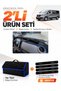 Renault Trafic Coverless (2015-2022) Compatible Glove Box Cover + Tay Feather Luggage Bag Set - Re047