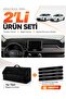 Toyota Corolla E210 with Ghost Indicator (2018-2026) Compatible Dashboard Cover Thai Feather Bag Set - To017