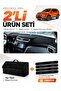 Nissan X-Trail (2013-2020) Compatible Glove Box Cover + Tay Feather Trunk Bag + Sticker Set - Ni020