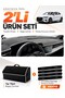 Audi A3 (2020-2026) Compatible Glove Box Cover + Thai Feather Trunk Bag + Sticker Set - Au008