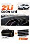 Skoda Karoq (2017-2024) Compatible Dashboard Cover + Tay Feather Trunk Bag + Sticker Set - Sk004
