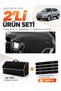 Glove Box Cover + Thai Feather Trunk Bag + Sticker Set Hyundai Tucson (2009-2015) Compatible - Hu034