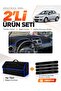 Suzuki Sx-4 (2006-2014) Compatible Dashboard Cover + Tay Feather Trunk Bag + Sticker Set - Sz001
