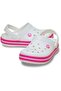 Crocband Clog t White Girls' Slippers 207005_6Wu - 2
