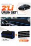 Glove Box Cover + Thai Feather Trunk Bag Set Compatible with Volkswagen Passat B8 (2015-2020) - Vw017 - 2