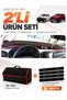 Toyota Hi̇lux (2016-2025) Compatible Dashboard Cover + Tay Tüyü Luggage Bag + Sticker Set - To019