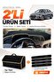 Hyundai Elantra (2017-2020) Compatible Glove Box Cover + Tay Feather Trunk Bag + Sticker Set - Hu017