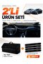 Opel Insignia (2017-2026) Compatible Glove Box Cover + Tay Feather Trunk Bag + Sticker Set - Op021
