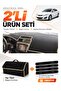 Mazda 6 (2007-2013) Compatible Dashboard Cover + Tay Feather Trunk Bag + Sticker Set - Ma007