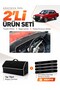 Tofaş Murat 131 (1977-1988) Compatible Torpedo Cover + Thai Feather Luggage Bag + Sticker Set - Tf005