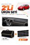 Volkswagen Golf 5 (2003-2009) Compatible Glove Box Cover + Tay Feather Trunk Bag + Sticker Set - Vw010