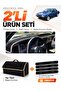 Ford Taunus (1985-1994) Compatible Glove Box Cover + Tay Feather Trunk Bag + Sticker Set - Fo035