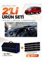 Renault Trafic Covered (2015-2022) Compatible Glove Box Cover + Thai Feather Luggage Bag Set - Re048