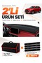 Mg Hs (2018-2024) Compatible Glove Box Cover + Thai Feather Trunk Bag + Sticker Set - Mg001