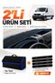 Mercedes Spri̇nter W906 (2006-2014) Compatible Glove Box Cover + Tay Tüyü Luggage Bag Set - Mb020