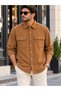 100% Cotton Gabardine Half Oversized Men's Shirt - 2