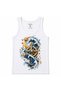 Ocean Compass Celestial Waves Graphic Tank Top