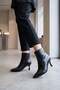 Elit Pm01 K4001 Women's Heeled Boots Black