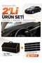 Ford Focus 4 (2017-2021) Compatible Glove Box Cover + Tay Feather Trunk Bag + Sticker Set - Fo013