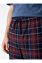 Quality Pieces from Çelebi Store Standard Fit Checked Embroidered Men's Pajama Bottoms - 4