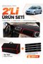 Skoda Roomstar (2006-2015) Compatible Dashboard Cover + Thai Feather Trunk Bag + Sticker Set - Sk002