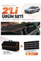 Renault 21 Manager (1990-1996) Compatible Dashboard Cover + Tay Feather Luggage Bag + Sticker Set - Re005