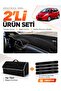 Honda Jazz (2009-2013) Compatible Dashboard Cover + Thai Feather Trunk Bag + Sticker Set - Ho017