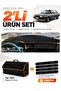 Audi 80 (1986-1996) Compatible Glove Box Cover + Tay Feather Trunk Bag + Sticker Set - Au001