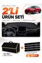 Ford Puma (2020-2023) Compatible Dashboard Cover + Tay Feather Trunk Bag + Sticker Set - Fo023