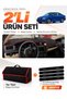 Volkswagen Jetta (2010-2018) Compatible Dashboard Cover + Tay Tüyü Luggage Bag + Sticker Set - Vw013