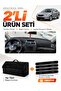 Skoda Octavia (2009-2012) Compatible Dashboard Cover + Tay Feather Trunk Bag + Sticker Set - Sk009
