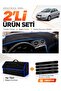 Ford Focus 2 (2005-2008) Compatible Dashboard Cover + Tay Feather Trunk Bag + Sticker Set - Fo010