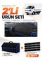 Kia Bongo (2020-2024) Compatible Torpedo Cover + Thai Feather Trunk Bag + Sticker Set - Ki002