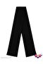 Unisex Black Winter Fleece 3-Piece Set Scarf Beanie Fingerless Cut Half Finger Gloves Warm Keeping Cold Weather Protector - 2