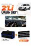 Jeep Grand Cherokee (2014-2020) Compatible Dashboard Cover + Tay Feather Luggage Bag Set - Je002
