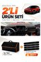 Citroen C4 Without Display (2020-2026) Compatible Dashboard Cover + Thai Feather Trunk Bag Set - Ci001