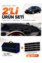 Proton Gen 2 (2004-2011) Compatible Glove Box Cover + Thai Feather Trunk Bag + Sticker Set - Pr001 - 2