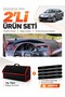 Mazda 3 (2009-2013) Compatible Dashboard Cover + Tay Feather Trunk Bag + Sticker Set - Ma002