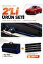 Suzuki Swi̇ft (2017-2020) Compatible Dashboard Cover + Thai Feather Trunk Bag + Sticker Set - Sz003 - 2