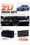 Dashboard Cover + Thai Feather Luggage Bag + Sticker Set Compatible with Byd Seal U Dm (2024-Later)