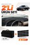 Infiniti İ30 (1995-2000) Compatible Glove Box Cover + Thai Feather Luggage Bag + Sticker Set - In001