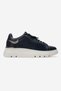 Jenny Navy Blue Genuine Leather Women's Casual Sports Shoes with Butterfly Buckle - 5