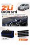 Opel Zafira B (2004-2011) Compatible Glove Box Cover + Tay Tüy Luggage Bag + Sticker Set - Op018